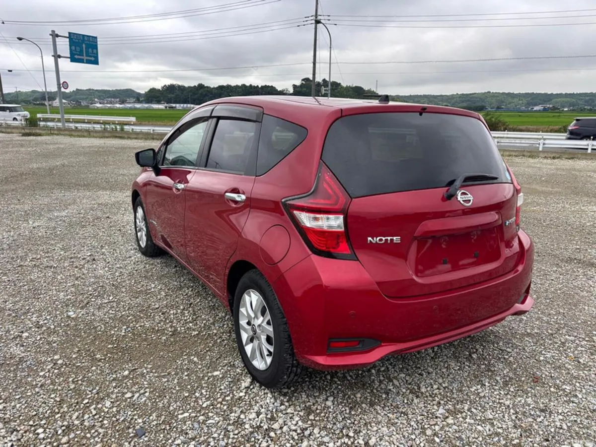 Nissan Note Hatchback, Petrol Hybrid, 2020, Red