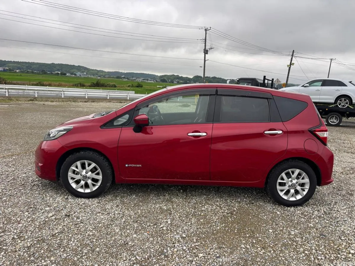 Nissan Note Hatchback, Petrol Hybrid, 2020, Red