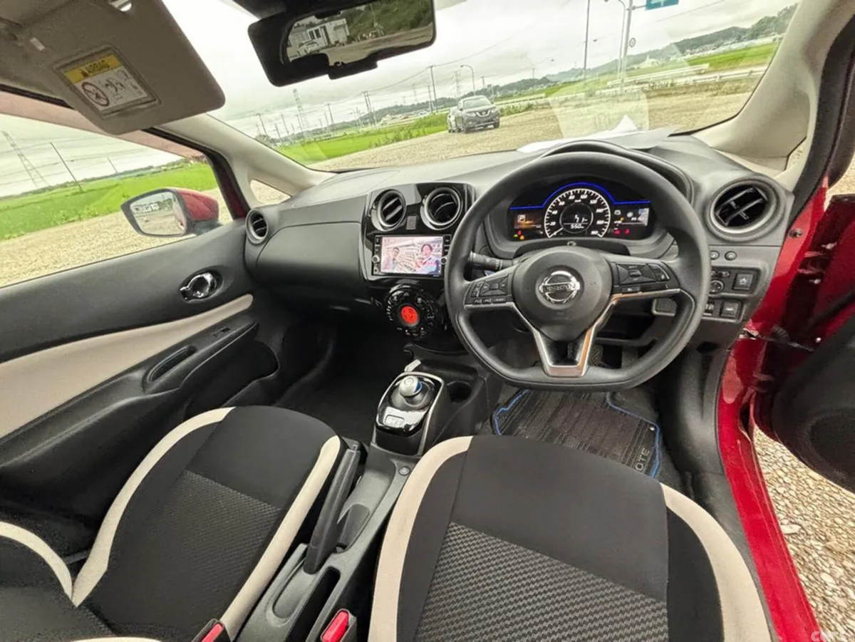 Nissan Note Hatchback, Petrol Hybrid, 2020, Red
