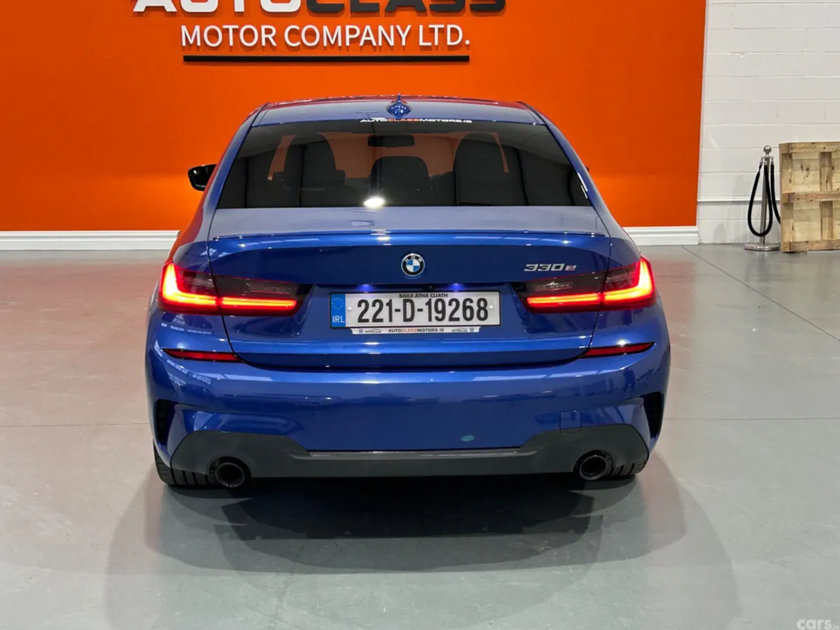 BMW 3-Series Saloon, Petrol Plug-in Hybrid, 2022, Blue