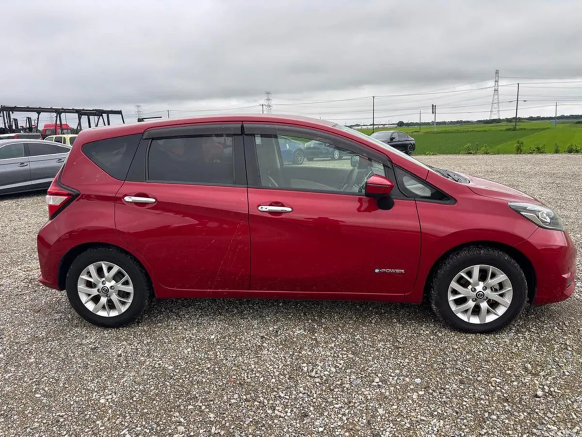 Nissan Note Hatchback, Petrol Hybrid, 2020, Red