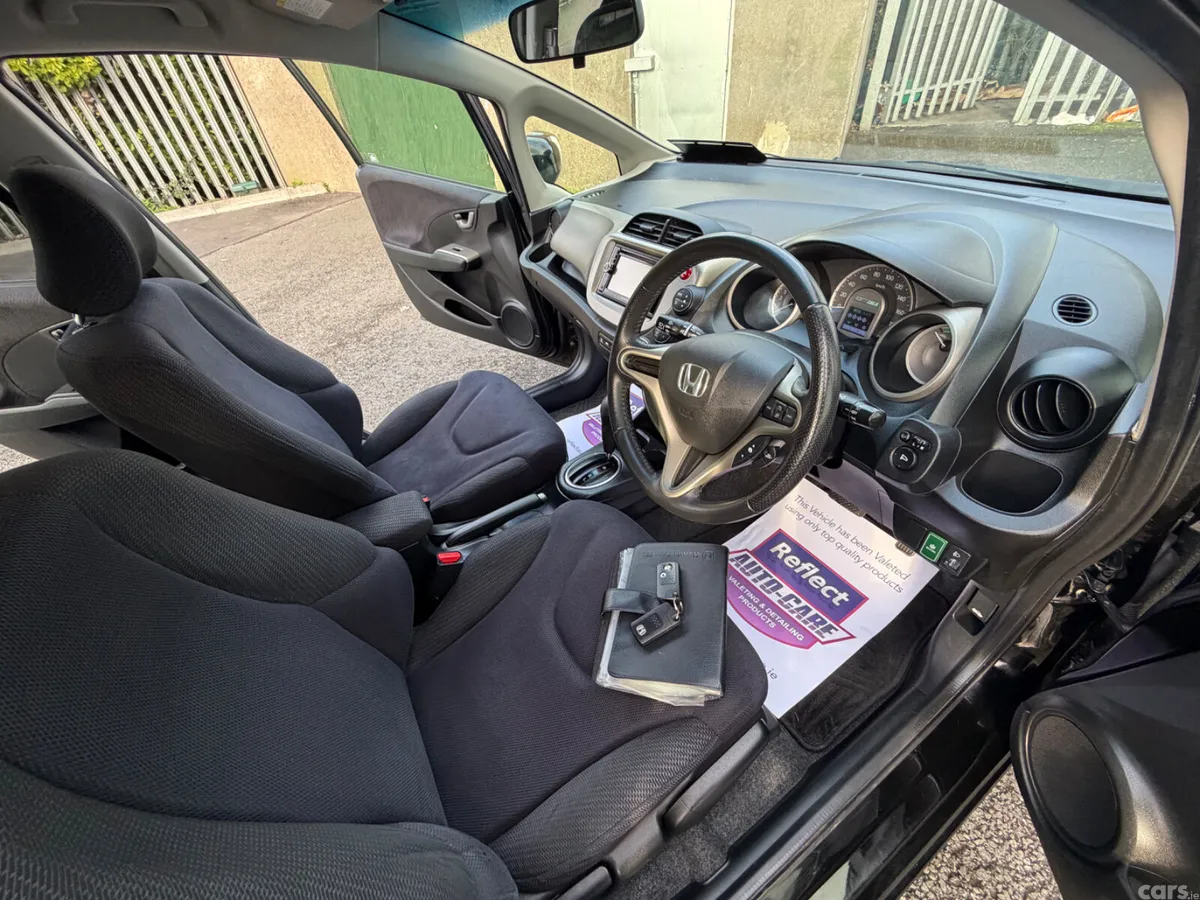 Honda Fit Hatchback, Petrol Hybrid, 2013, Black