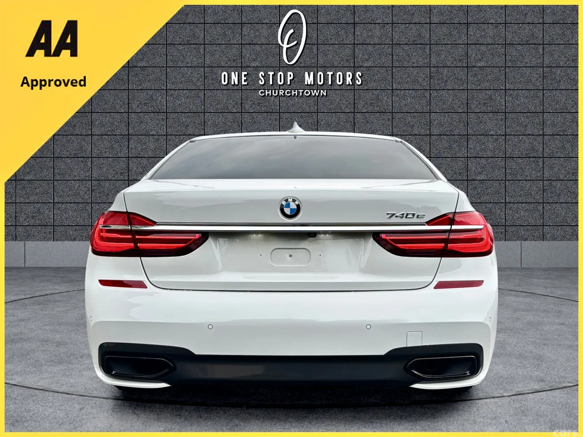 BMW 7-Series Saloon, Petrol Plug-in Hybrid, 2018, White