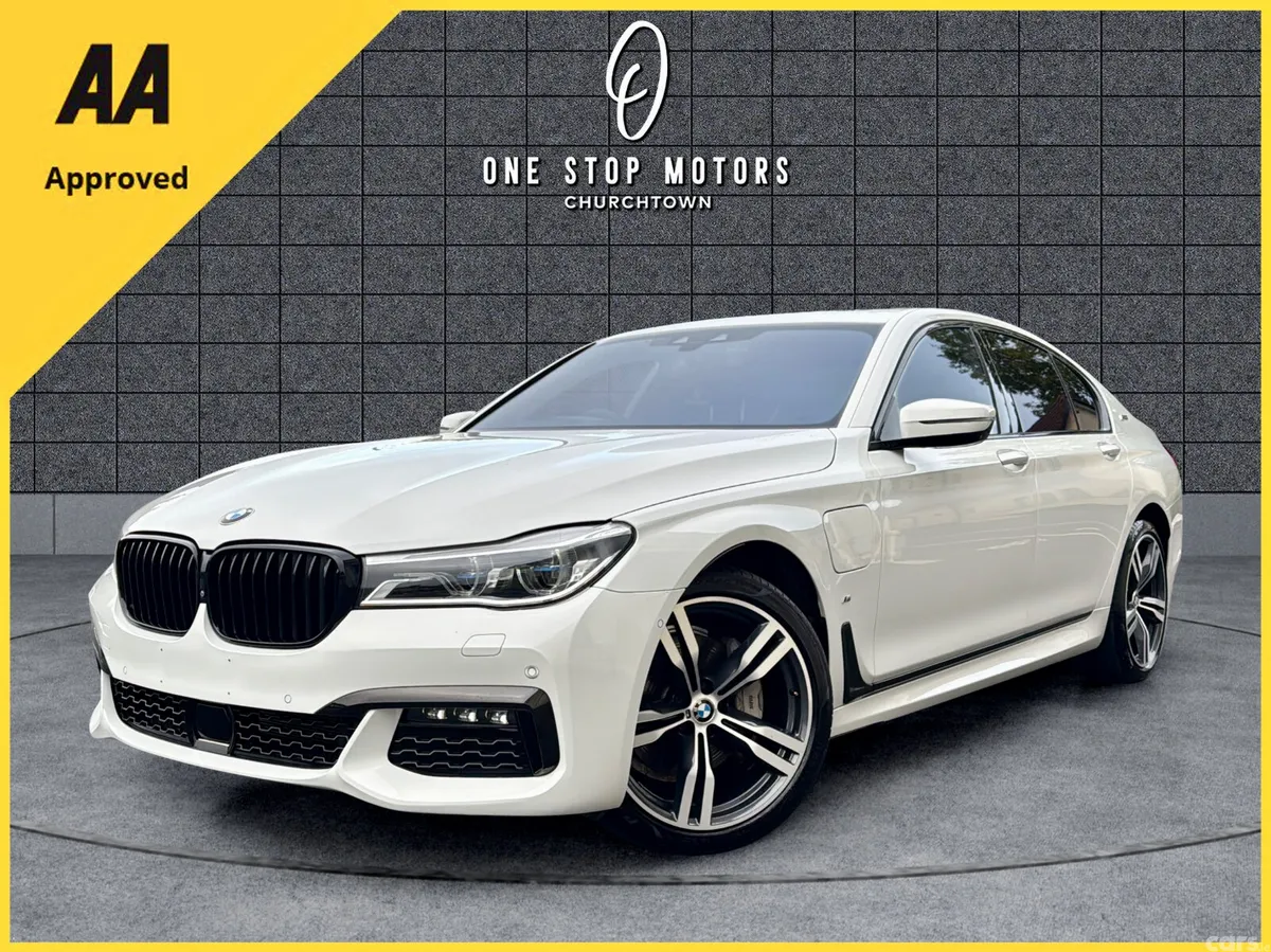 BMW 7-Series Saloon, Petrol Plug-in Hybrid, 2018, White