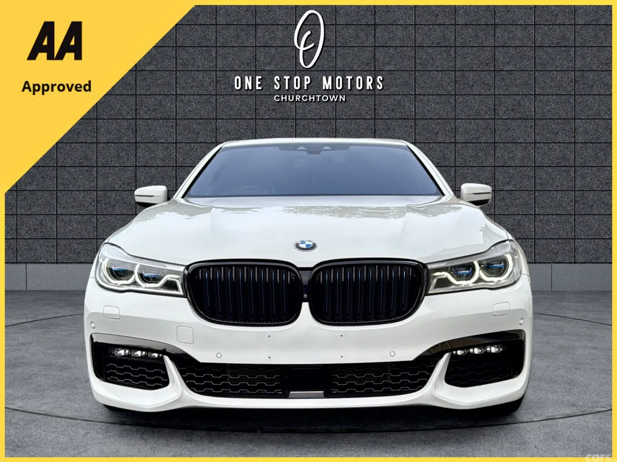 BMW 7-Series Saloon, Petrol Plug-in Hybrid, 2018, White