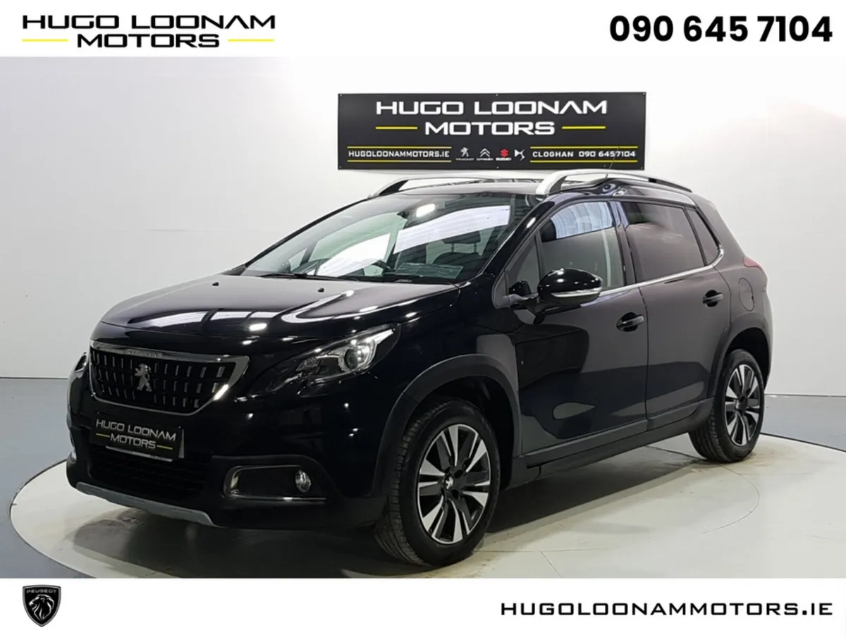 Peugeot 2008 Hatchback, Petrol, 2019, Black