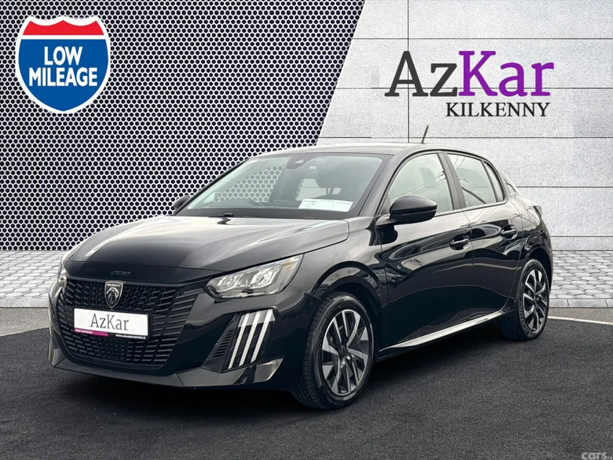 Peugeot 208 Hatchback, Petrol, 2024, Black