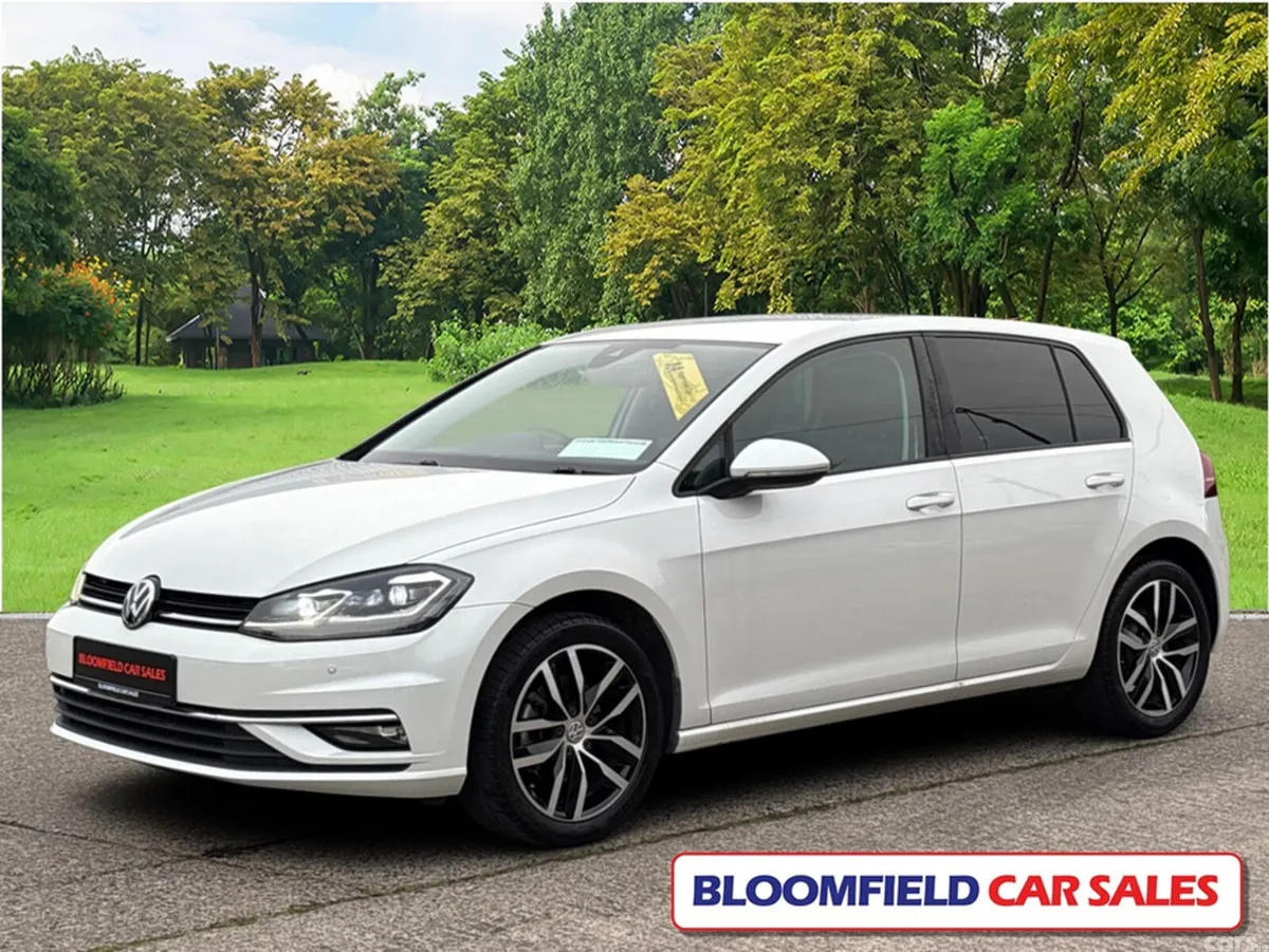 Volkswagen Golf Hatchback, Petrol, 2019, White