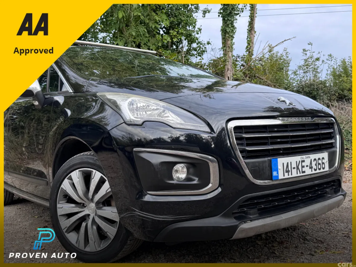 Peugeot 3008 MPV, Diesel, 2014, Black