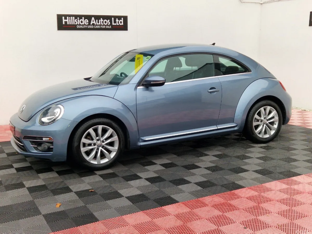Volkswagen Beetle Hatchback, Petrol, 2018, Blue