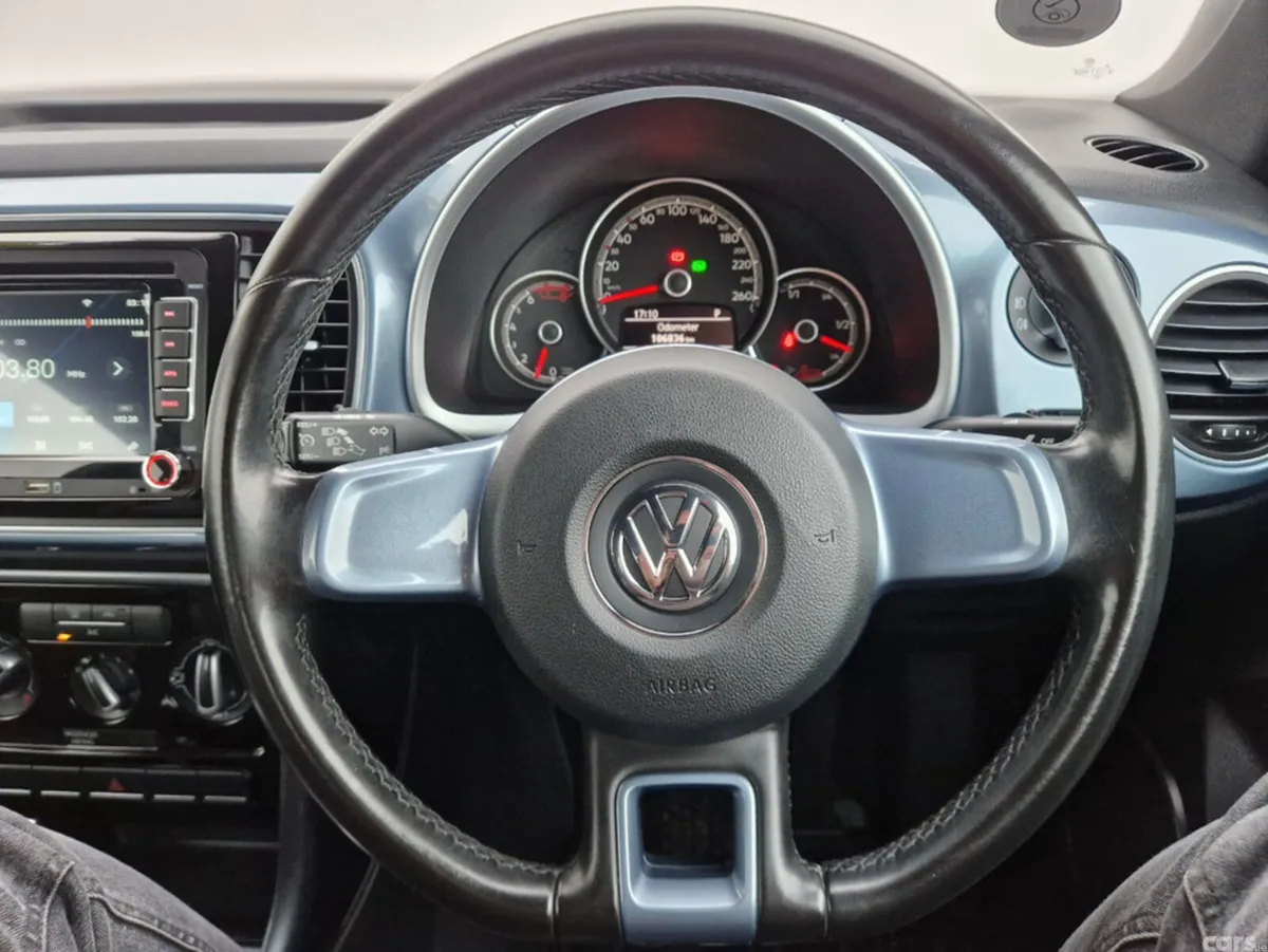 Volkswagen Beetle Hatchback, Petrol, 2018, Blue