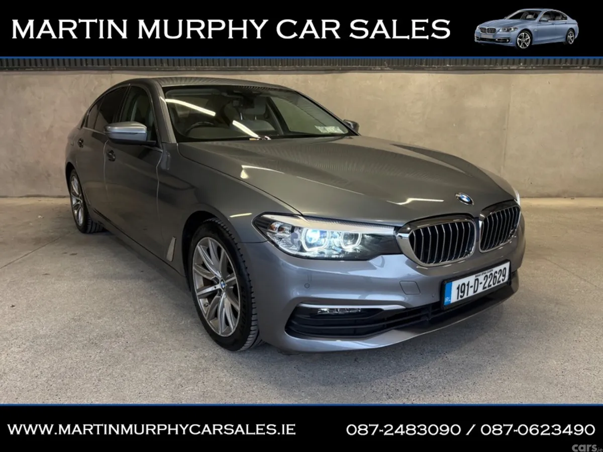 BMW 5-Series Saloon, Diesel, 2019, Grey