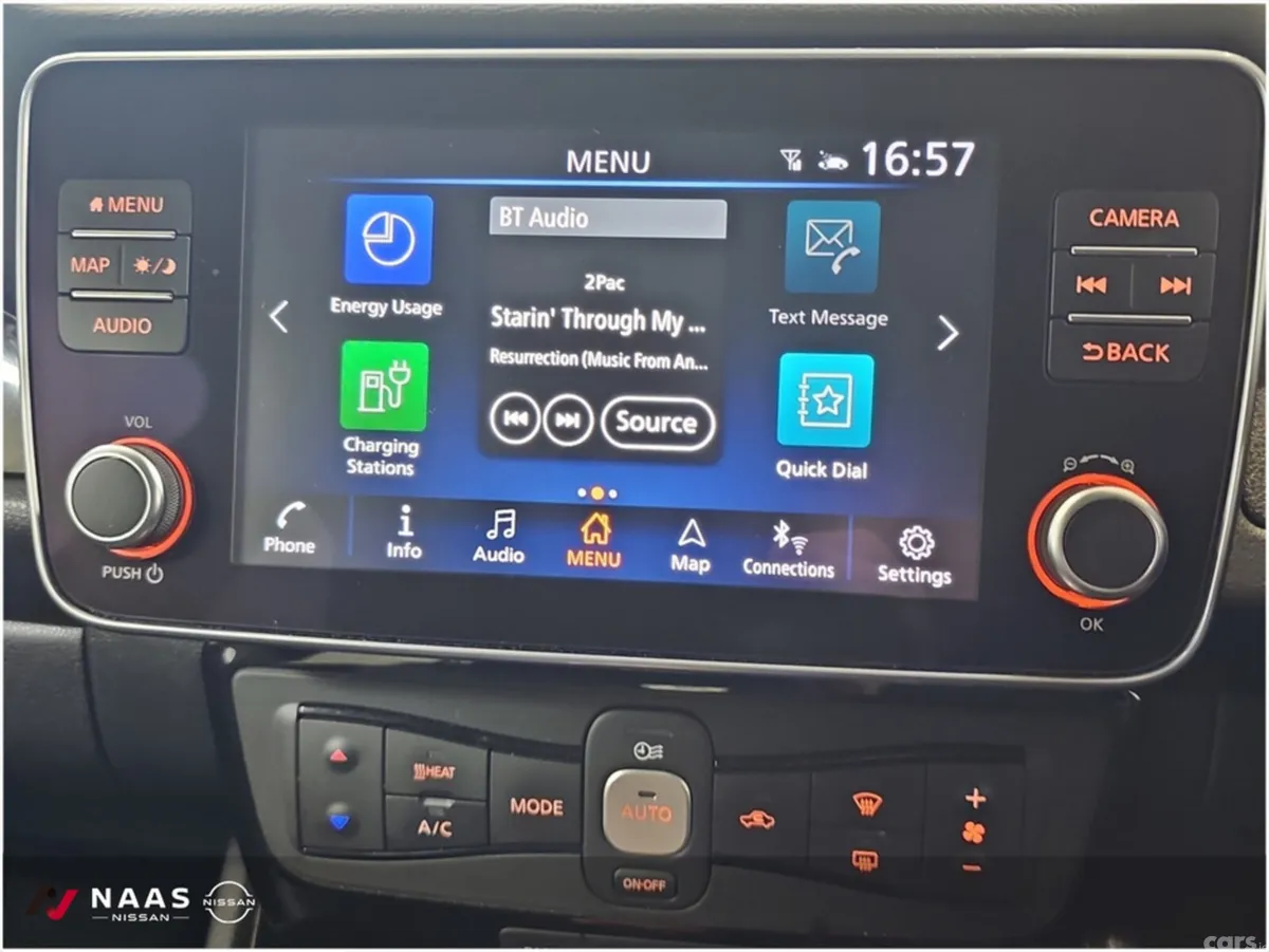 Nissan Leaf Hatchback, Electric, 2022, Grey