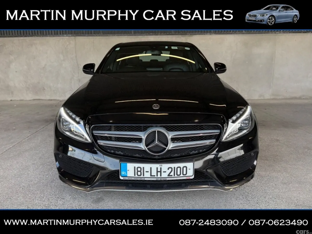 Mercedes-Benz C-Class Saloon, Petrol, 2018, Black