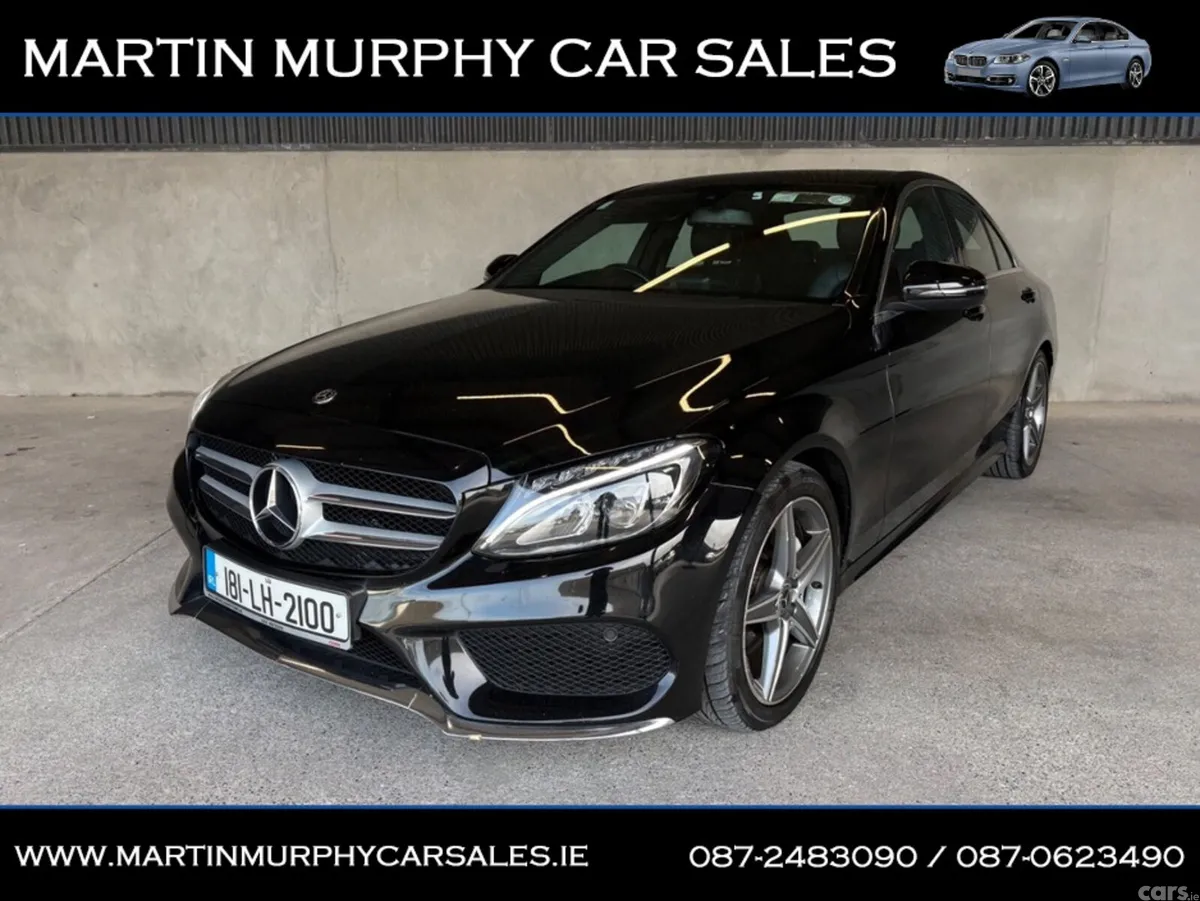 Mercedes-Benz C-Class Saloon, Petrol, 2018, Black