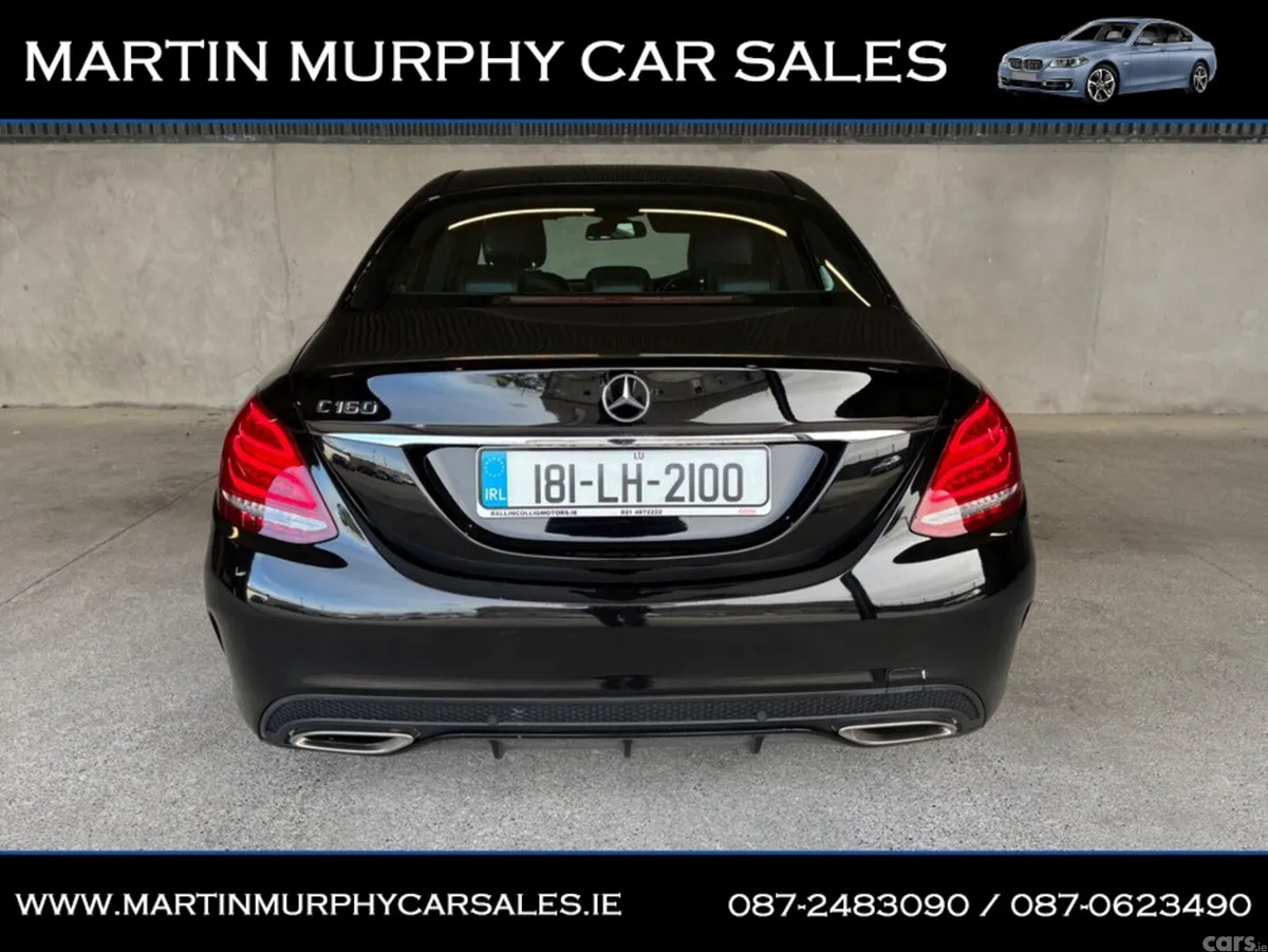 Mercedes-Benz C-Class Saloon, Petrol, 2018, Black
