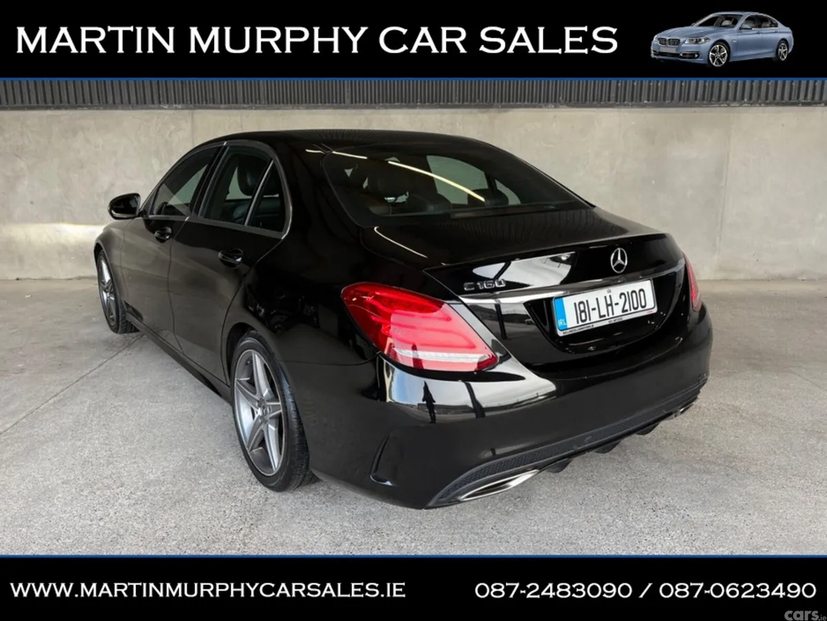 Mercedes-Benz C-Class Saloon, Petrol, 2018, Black