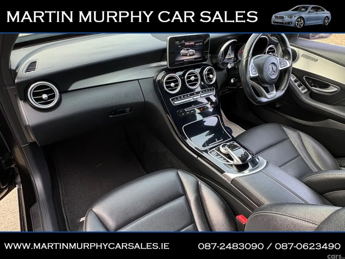 Mercedes-Benz C-Class Saloon, Petrol, 2018, Black
