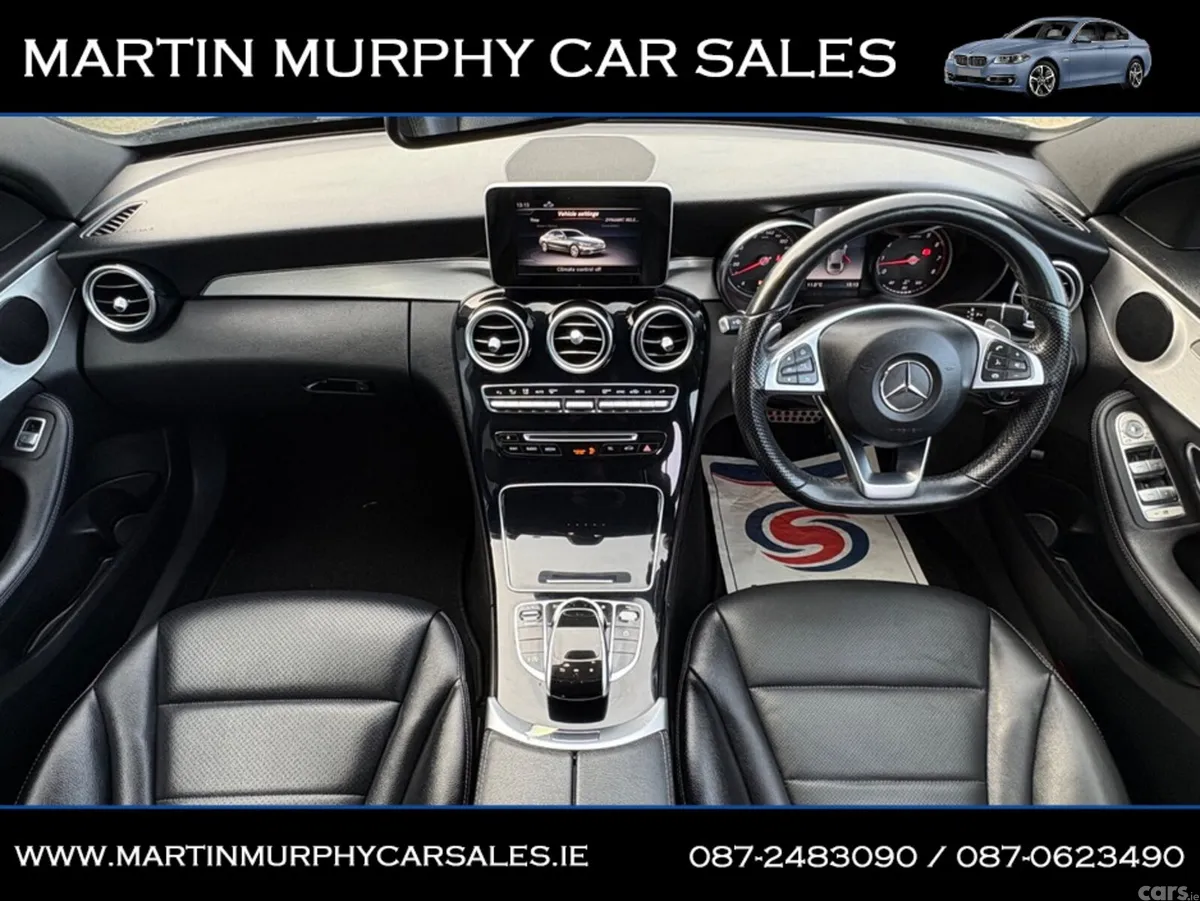 Mercedes-Benz C-Class Saloon, Petrol, 2018, Black