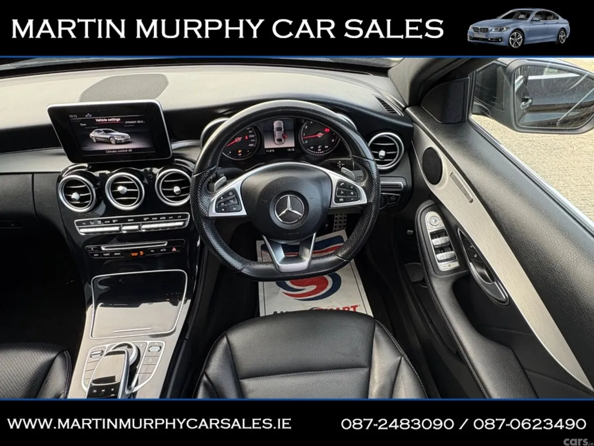 Mercedes-Benz C-Class Saloon, Petrol, 2018, Black