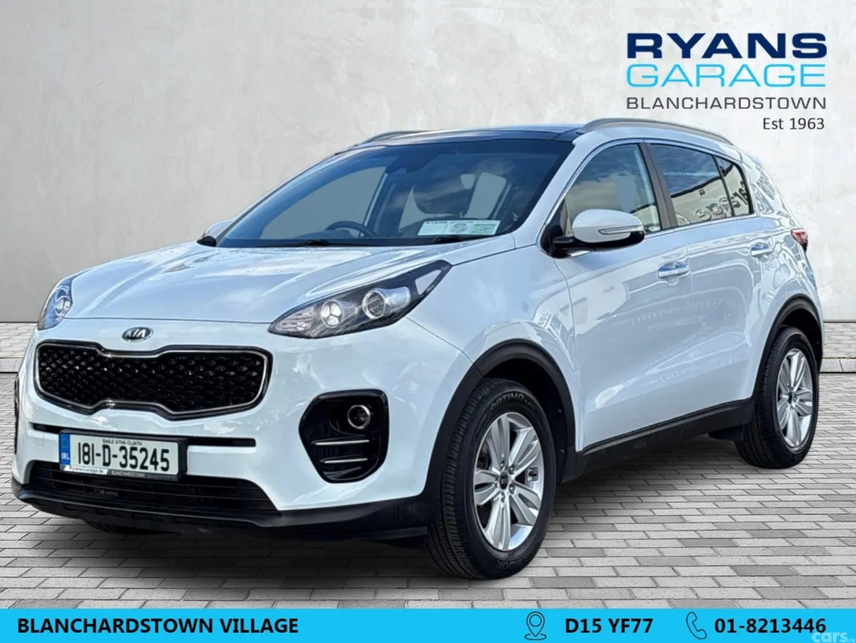 Kia Sportage MPV, Diesel, 2018, White