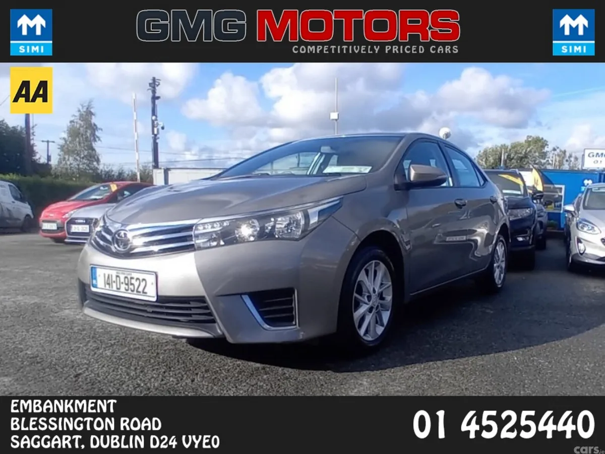 Toyota Corolla Saloon, Petrol, 2014, Bronze
