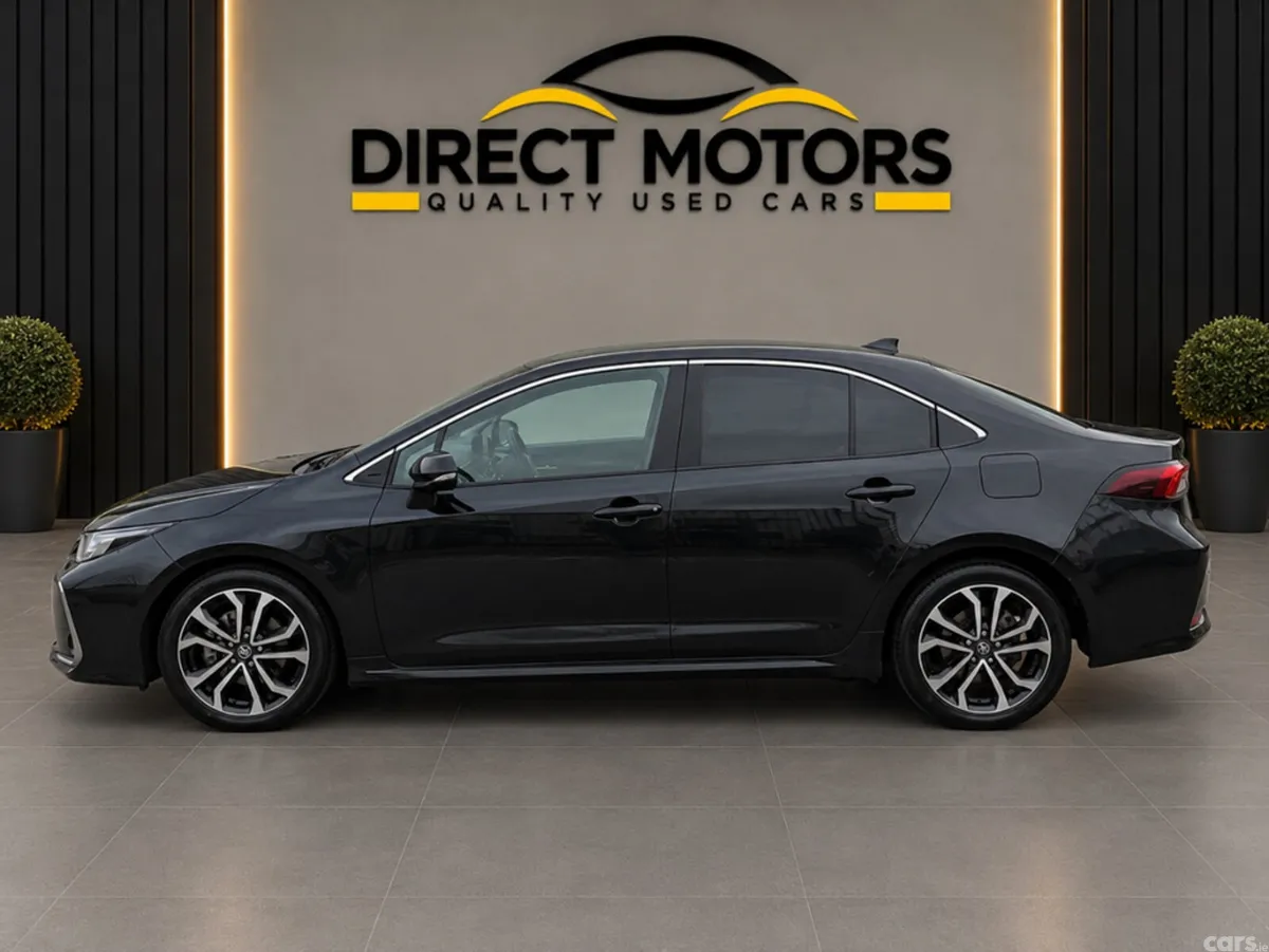 Toyota Corolla Saloon, Petrol Hybrid, 2024, Black