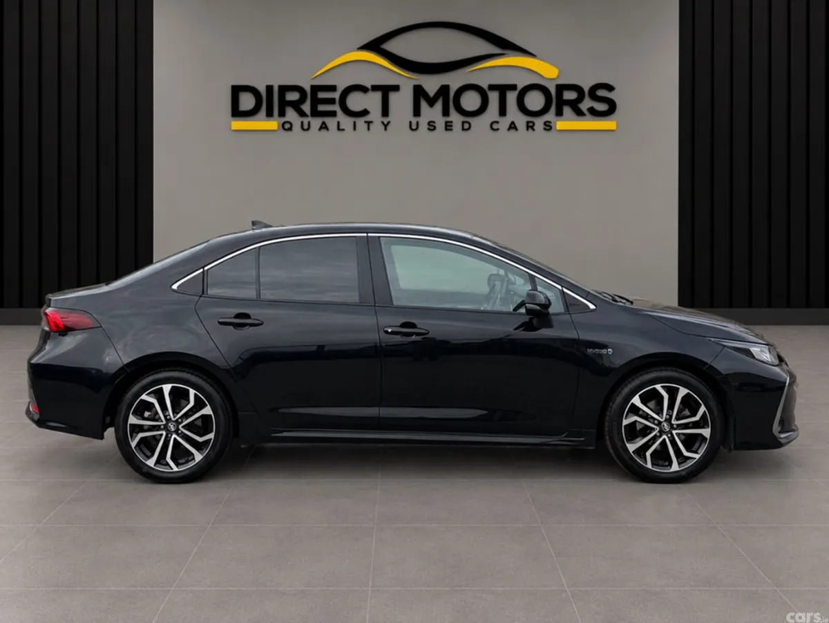 Toyota Corolla Saloon, Petrol Hybrid, 2024, Black