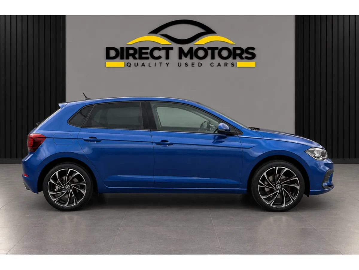 Volkswagen Polo Hatchback, Petrol, 2023, Blue