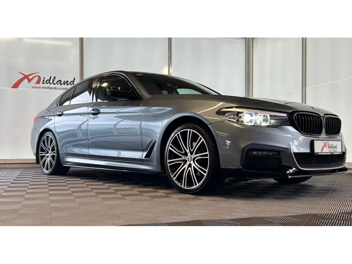 BMW 5-Series Saloon, Diesel, 2019, Blue