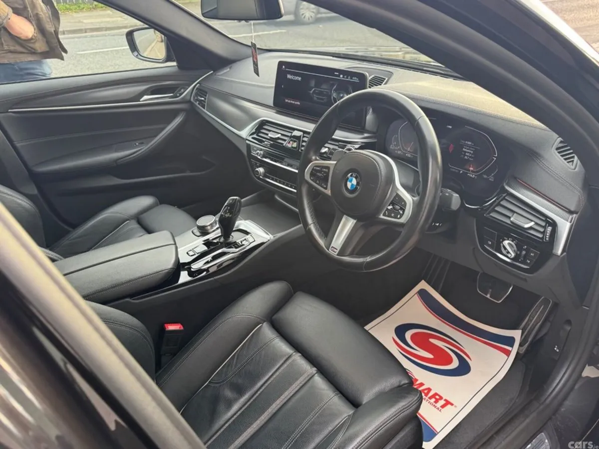 BMW 5-Series Saloon, Diesel Hybrid, 2021, Grey