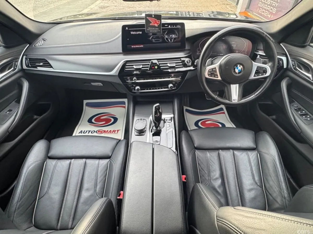 BMW 5-Series Saloon, Diesel Hybrid, 2021, Grey