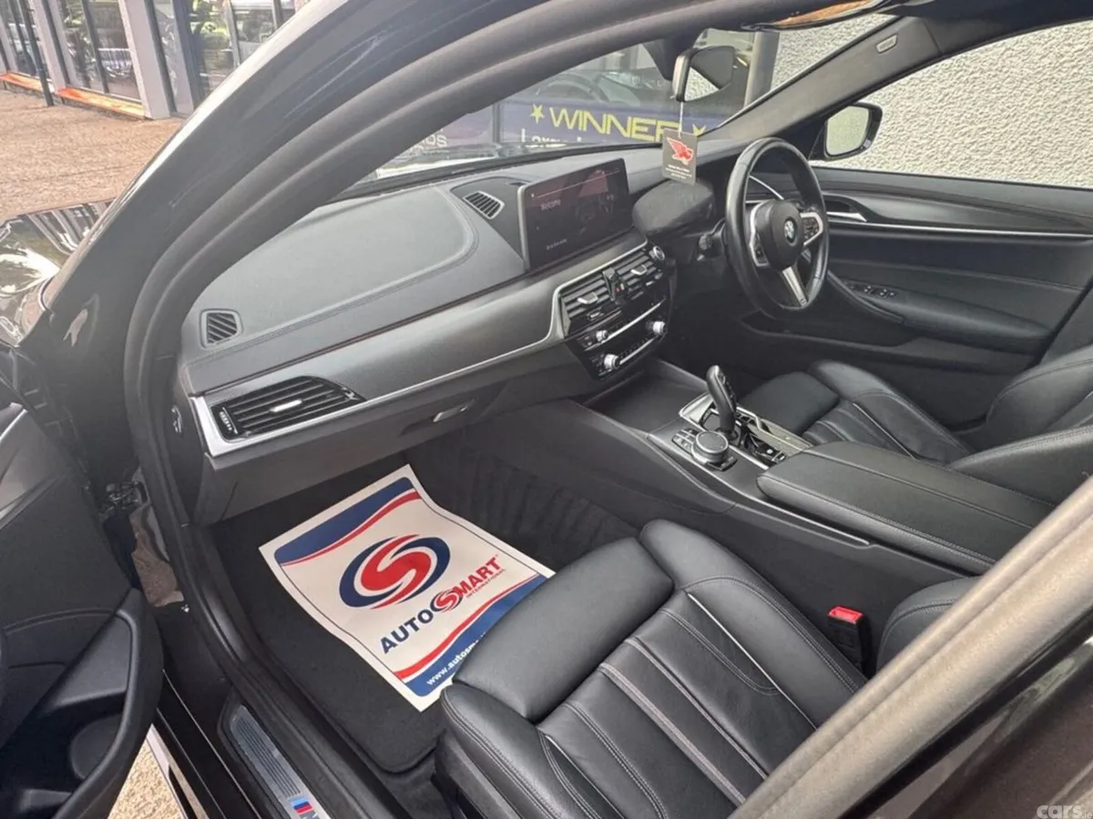 BMW 5-Series Saloon, Diesel Hybrid, 2021, Grey