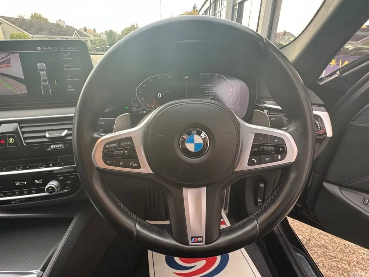 BMW 5-Series Saloon, Diesel Hybrid, 2021, Grey