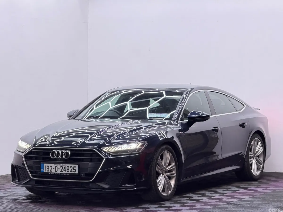 Audi A7 Hatchback, Diesel, 2018, Blue