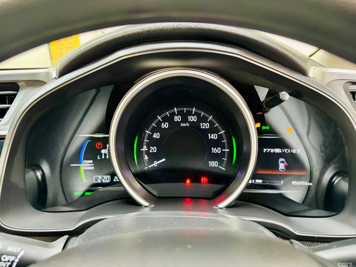 Honda Fit Hatchback, Petrol Hybrid, 2018, Red