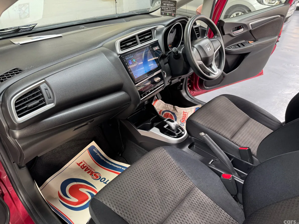 Honda Fit Hatchback, Petrol Hybrid, 2018, Red