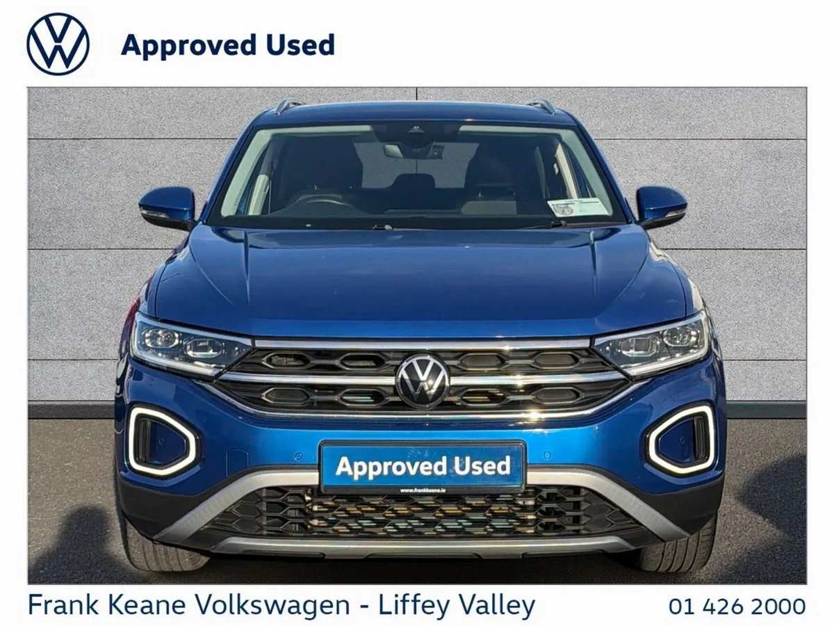 Volkswagen T-Roc SUV, Petrol, 2023, Blue