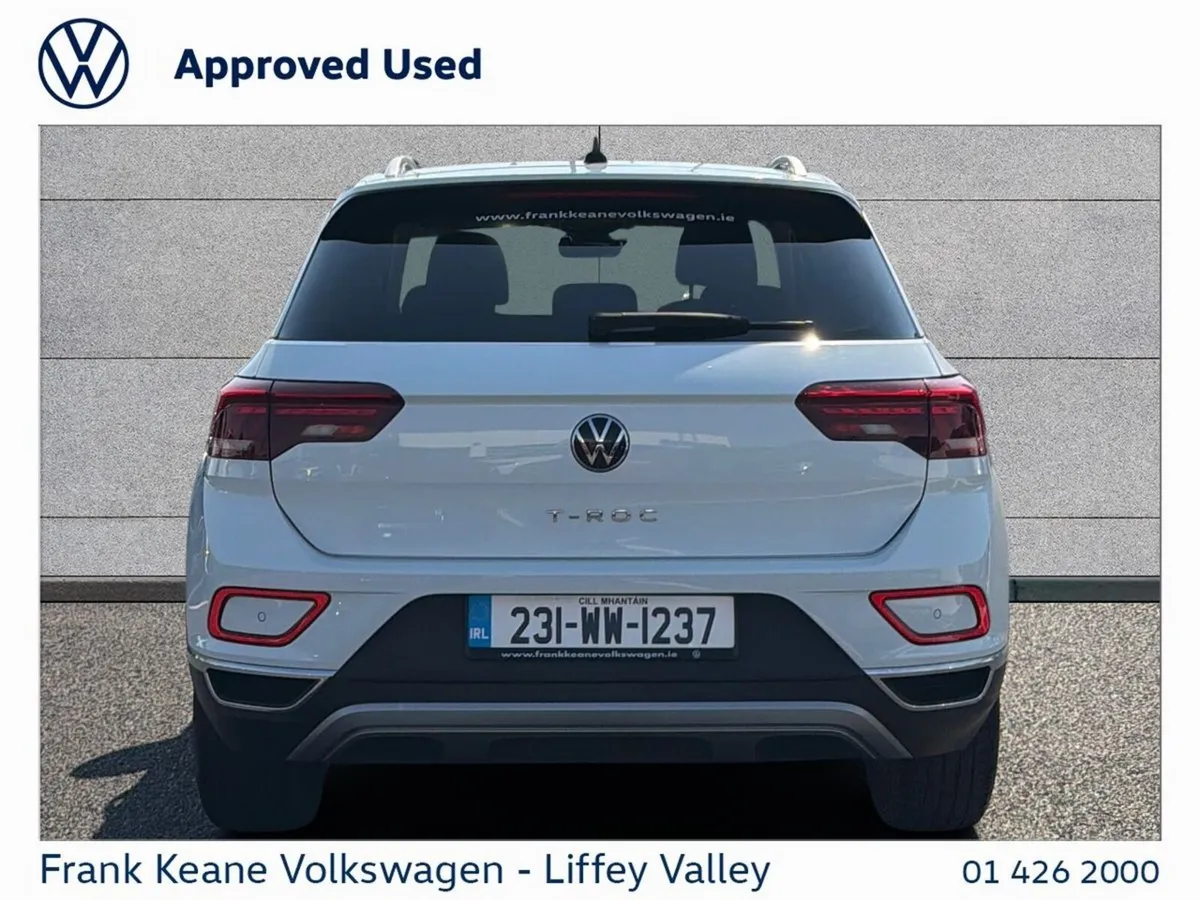 Volkswagen T-Roc STYLE 1.0 TSI 110HP *PURE WHITE*, Dublin