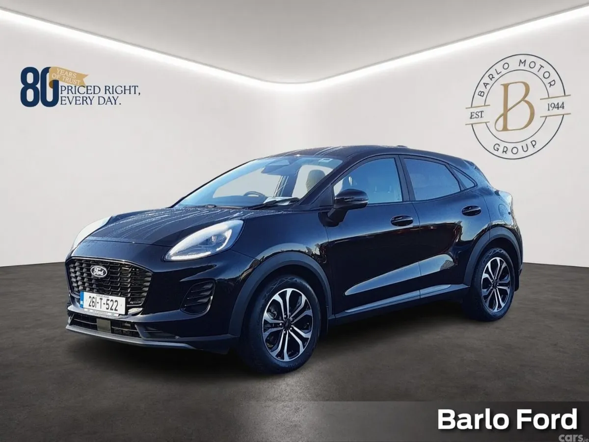 Ford Puma MPV, Petrol Hybrid, 2026, Black