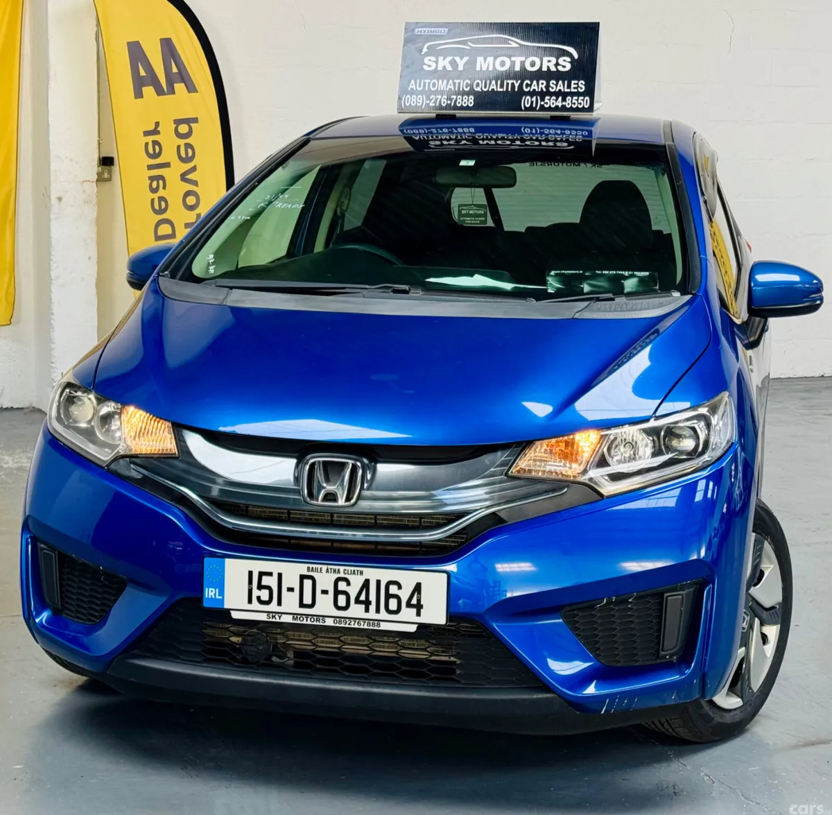 Honda Fit Hatchback, Petrol Hybrid, 2015, Blue