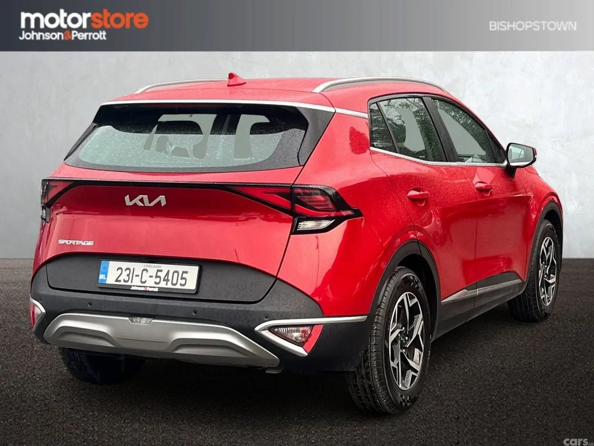 Kia Sportage SUV, Diesel Hybrid, 2023, Red