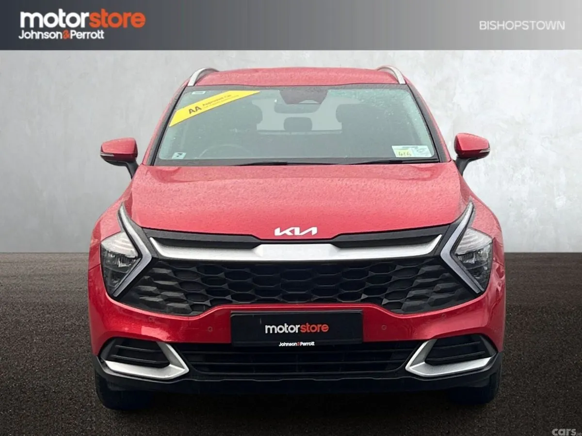 Kia Sportage SUV, Diesel Hybrid, 2023, Red