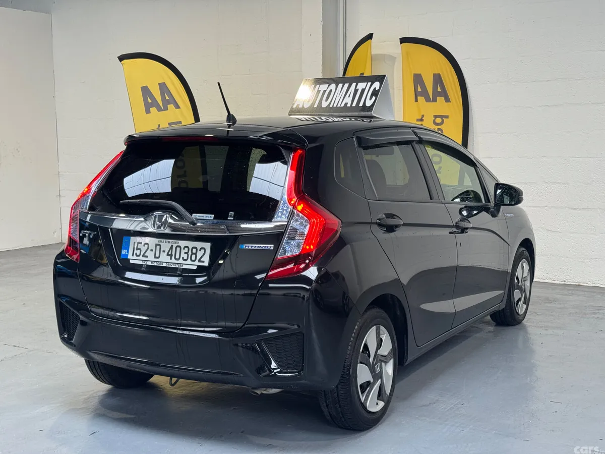 Honda Fit Hatchback, Petrol Hybrid, 2015, Black