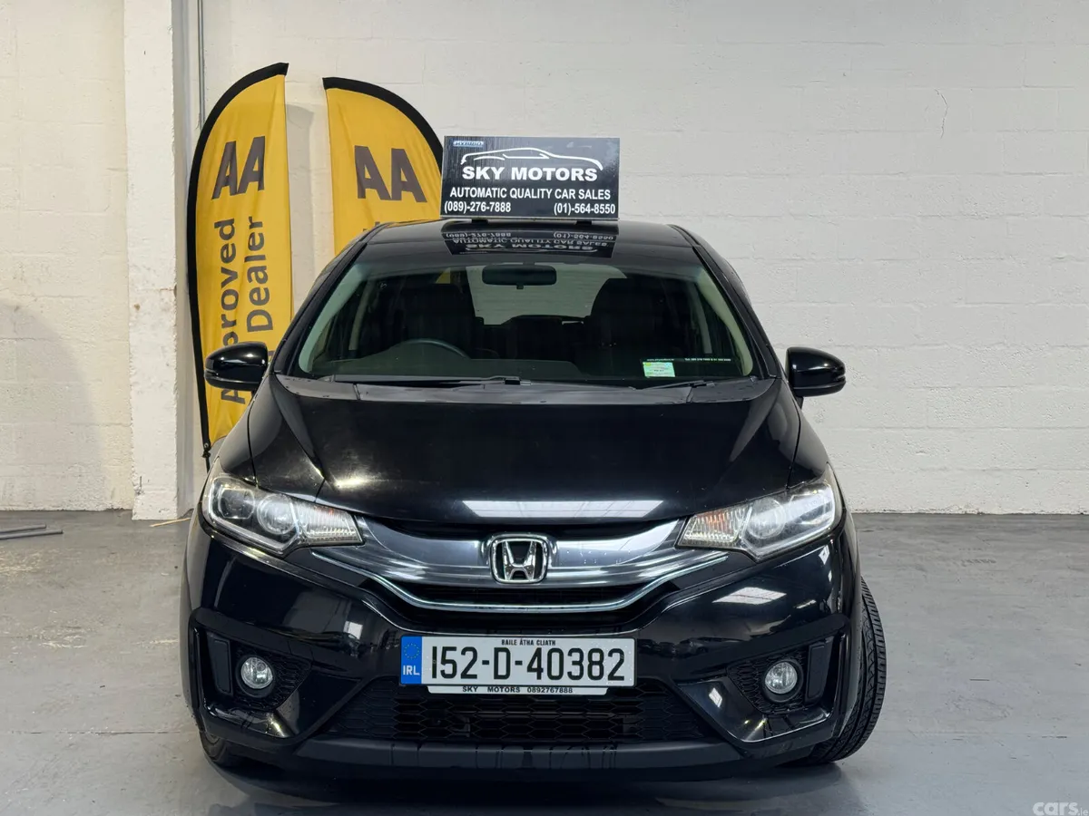 Honda Fit Hatchback, Petrol Hybrid, 2015, Black