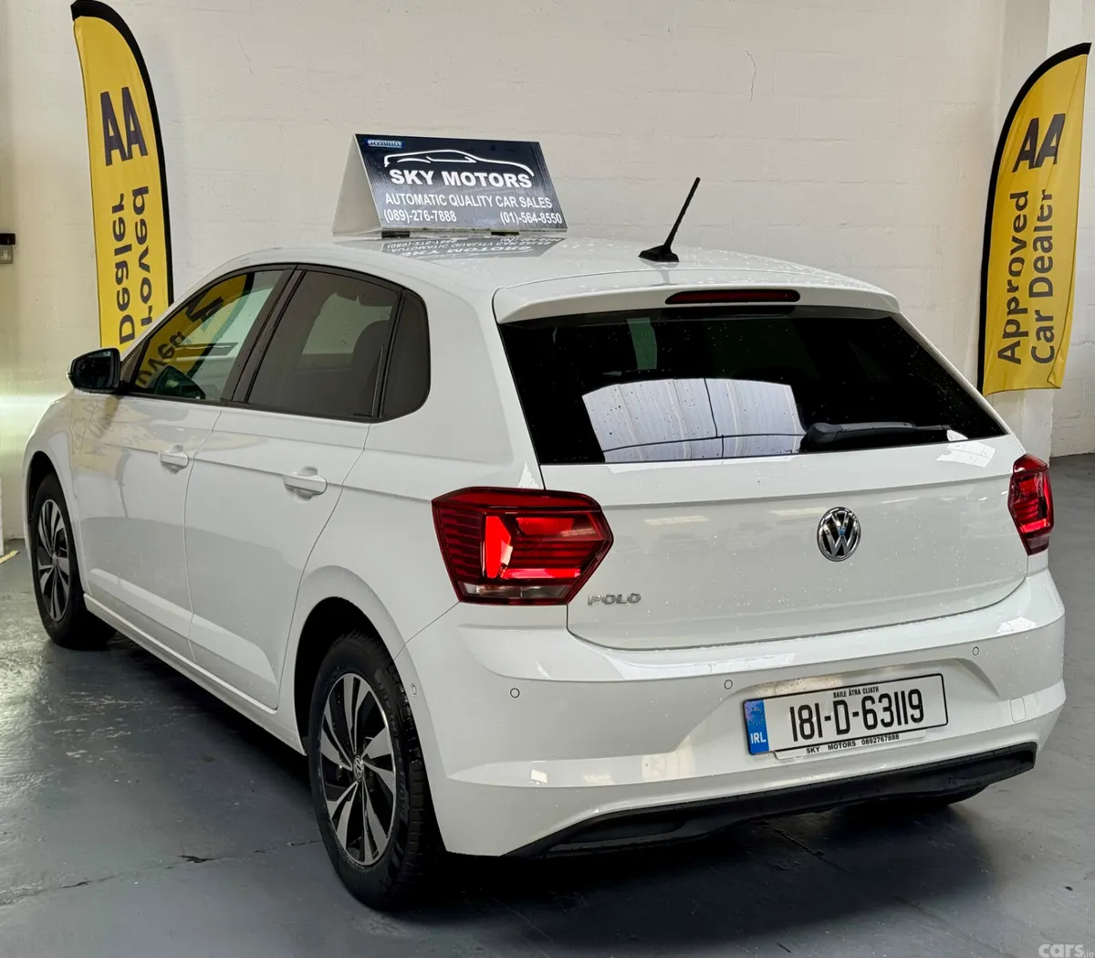 Volkswagen Polo Hatchback, Petrol, 2018, White
