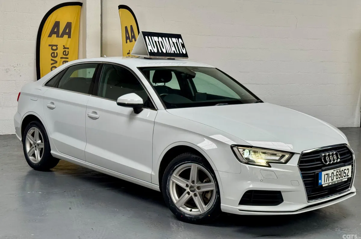 Audi A3 Saloon, Petrol, 2017, White