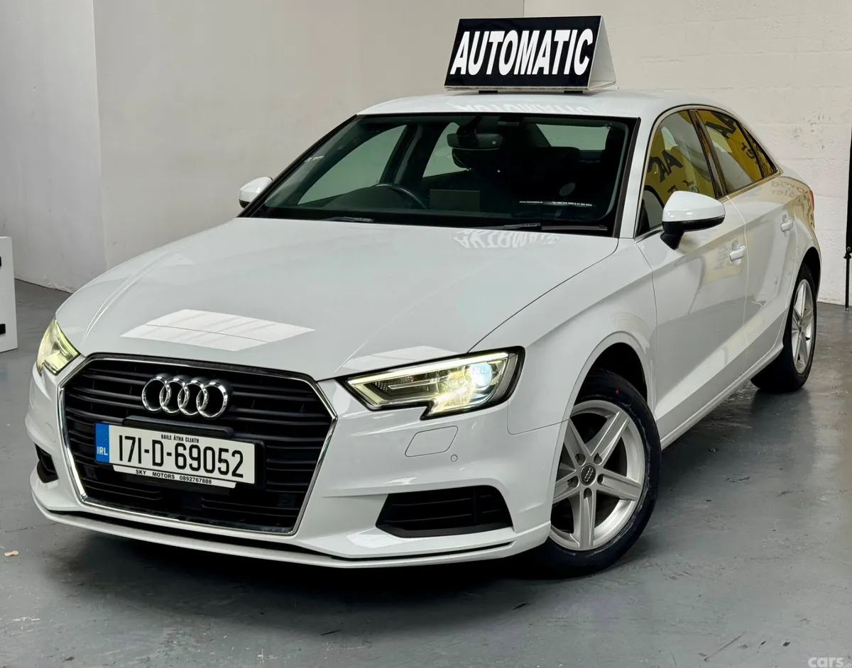 Audi A3 Saloon, Petrol, 2017, White