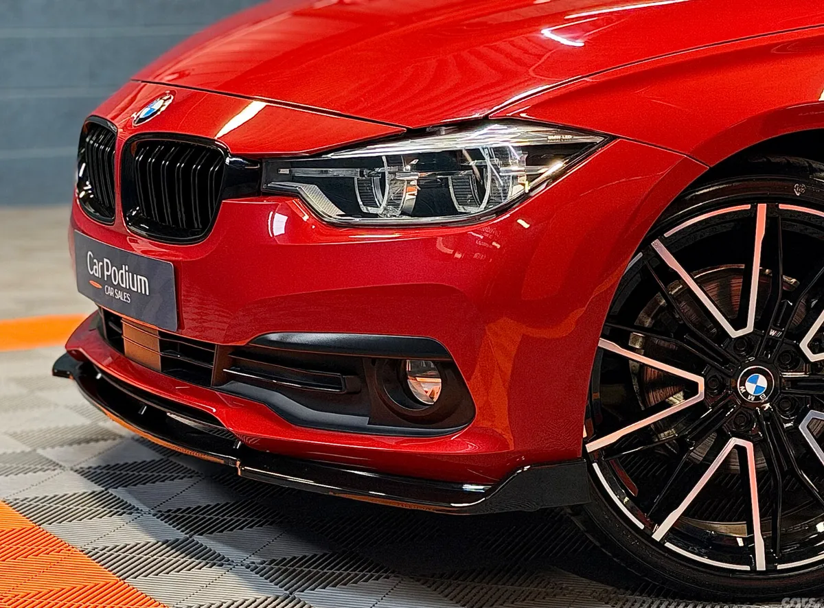 BMW 3-Series Saloon, Diesel, 2017, Red