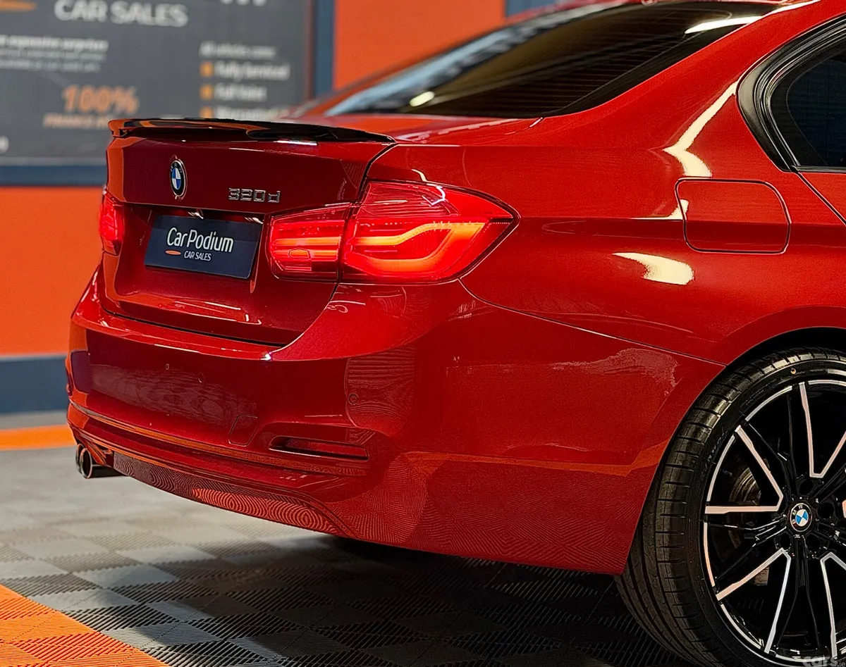 BMW 3-Series Saloon, Diesel, 2017, Red